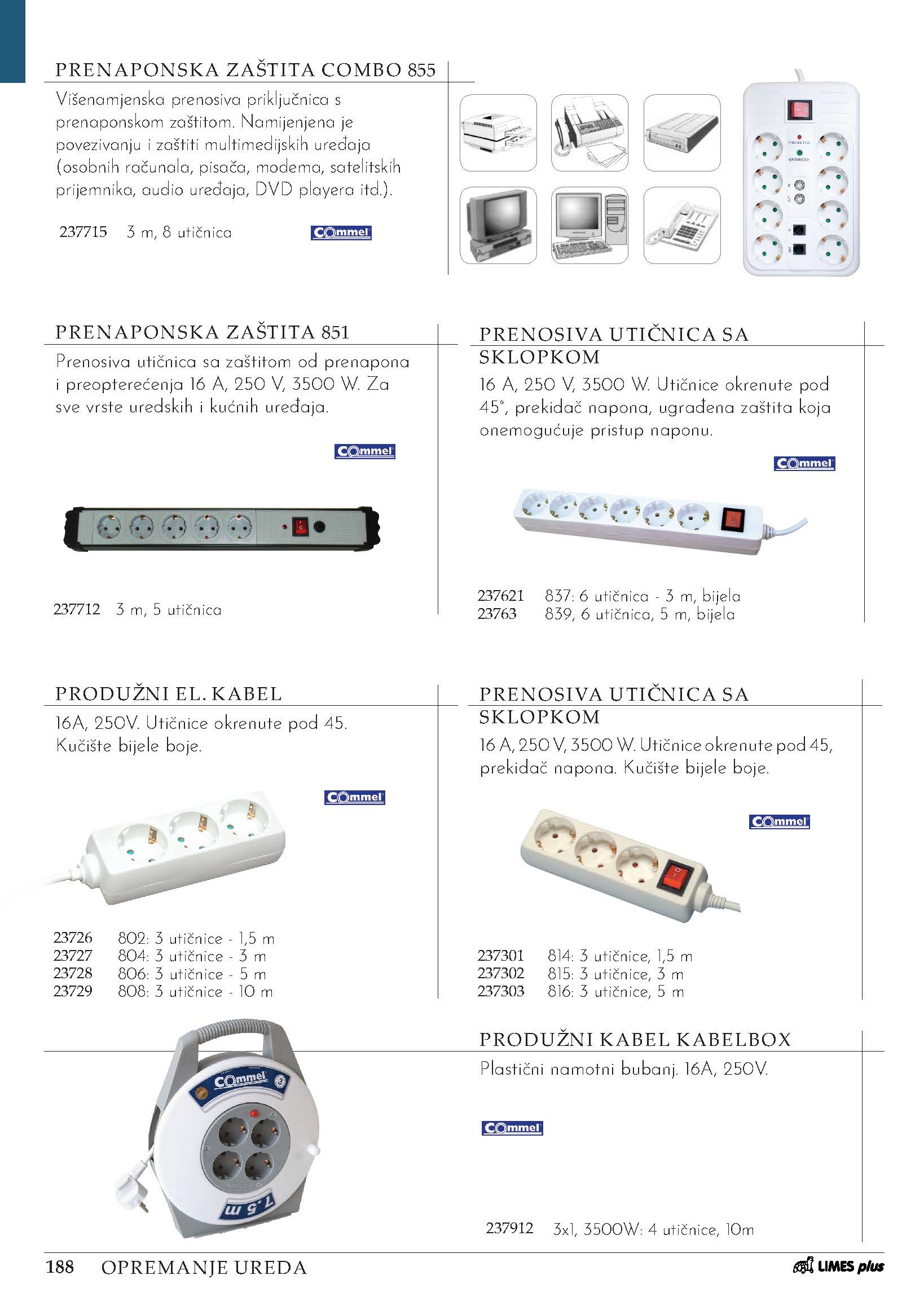 Tiskani katalog stranica 187 Limes plus Lako i brzo do uredskog