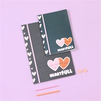 Bilježnica mekih korica B&#39;LOG HEARTS