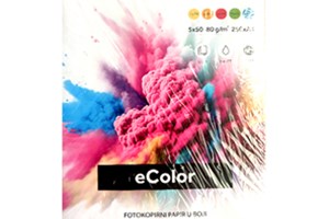ECOLOR, mix papira u boji