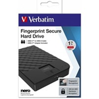 Ekst. disk Fingerprint Secure 1TB, AES 256-bit (53650)