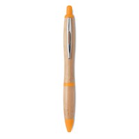 Kemijska olovka RIO BAMBOO narančasta (*min 10 kom)