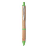 Kemijska olovka RIO BAMBOO zelena (*min 10 kom)