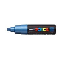 Marker Uni POSCA PC-8K  metallic plavi