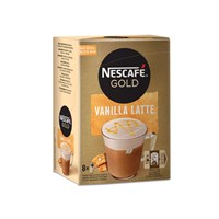 NESCAFE Cappuccino Vanilla, 8x18,5g