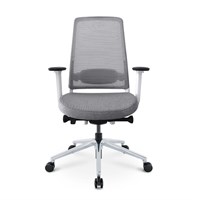 Uredska stolica FLEX bijelo siva