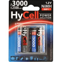 Aku baterije HyCell C; NiMH, Baby, 1,25V, 3000mAh, 2 kom