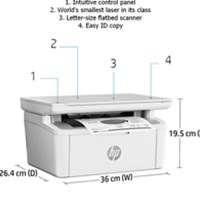 All-in-one LaserJet MFP M140w 