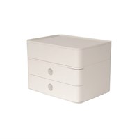 ALLISON kutija s 2 ladice  + kutija za pribor bijelo