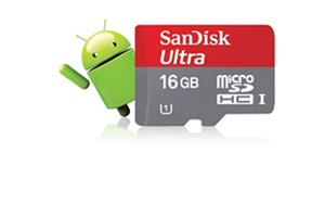 Android MicroSD s SD adapterom