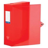 ARCHIVE kutija za odlaganje A4, debljina 8 cm, crvena