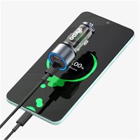 BWOO Auto punjač USB-A QC + USB-C PD, 43W