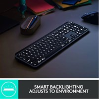 LOGITECH Bežična osvjetljena tipkovnica MX Keys S
