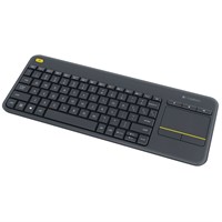 Bežična tipkovnic K400 Plus Wireless Touch Keyboard K400+ Black (920-008385)