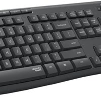 LOGITECH Bežična tipkovnica s mišem MK295 MK295 Silent Wireless Combo Black (920-009809)