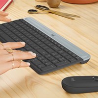 LOGITECH Bežična tipkovnica s mišem MK470