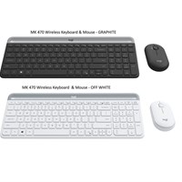 LOGITECH Bežična tipkovnica s mišem MK470