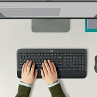 LOGITECH Bežična tipkovnica s mišem MK545