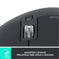 LOGITECH Bežična tipkovnica s mišem MX Keys S Combo