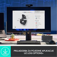 LOGITECH Bežična tipkovnica s mišem MX Keys S Combo