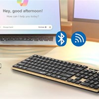 GENIUS Bežična tipkovnica SlimStar 7250BT AI 