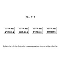BLITZ C-17 aparat za etikete, dvoredni