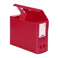 Class Doc kutija za odlaganje  A4, debljina 12 cm, crvena