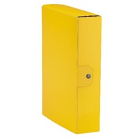 DELSO kutija za odlaganje A4, debljina 6 cm, žuta