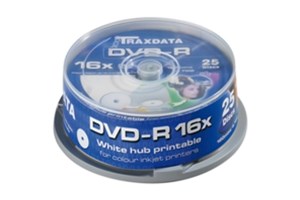 TRAXDATA DVD TRAXDATA spindle Printable