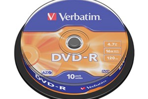 DVD VERBATIM spindle