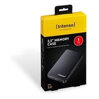 INTENSO Eksterni disk Memory Case 3.0 1TB, crni, obnovljen (refurbished)