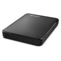 WESTERN DIGITAL Eksterni disk WD Elements USB-C 1TB (WDBDTV0010BBK) USB-C