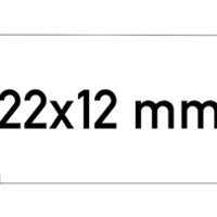 MATRIX Etikete za cijene 22x12, za tekstil