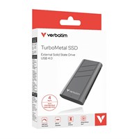 VERBATIM Externi disk SSD TurboMetal 4TB, sivi (32023)