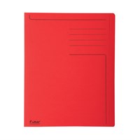 EXACOMPTA Fascikl A4 prešpan A4 običan, 25x35cm, crveni