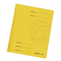 Fascikl kartonski s mehanizmom žuti (#25)