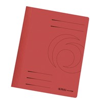 HERLITZ Fascikl kartonski s mehanizmom crveni (#25)