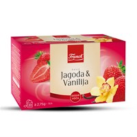 FRANCK Filter čajevi jagoda-vanilija 55gr