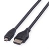 HDMI kabel sa mrežom, TIP A (M) - TIP D (M) (micro)