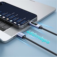 BWOO Kabel USB-A na Lightning, LED