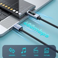 BWOO Kabel USB-A na USB-C, LED