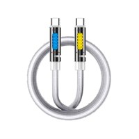 BWOO Kabel USB-C na USB-C s RGB ambijetalnim osvjetljenjem i aromaterapijom