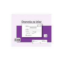 Kadrovski poslovi Dozvola za izlaz