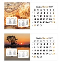 Kalendar stolni mali