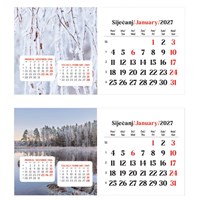 Kalendar stolni mali