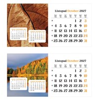 Kalendar stolni mali