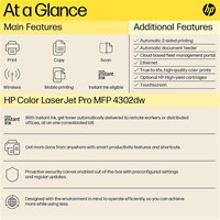 Kolor All-In-One LaserJet Pro 4302dw 