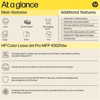 Kolor All-In-One LaserJet Pro 4302fdw 