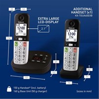 PANASONIC KX-TG U432 bežični telefon