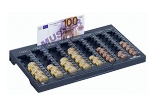 DURABLE Ladica za sortiranje euro kovanica 