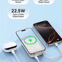 BWOO Magnetni bežični Power Bank s kablom